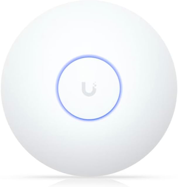 Ubiquiti U7-LR WiFi 7 Access Point with 5 Spatial Streams, Long-Range, PoE+