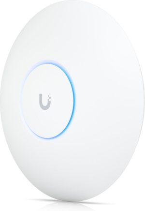 Ubiquiti UniFi U7 Pro Indoor Access Point - WiFi 7 Dual Band, 6 GHz & 2.4 GHz, 5.7 GB/s, 688 MB/s, Supports 300+ Clients