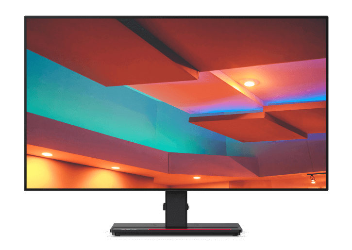 LENOVO 63A1GAT1UK P27h-30 27" QHD IPS Monitor with USB Type-C, 3-Year Warranty