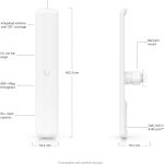 Ubiquiti Networks LiteAP ac LAP-120-US 5GHz airMAX Sector AP 120° 16dBi 2x2 MIMO