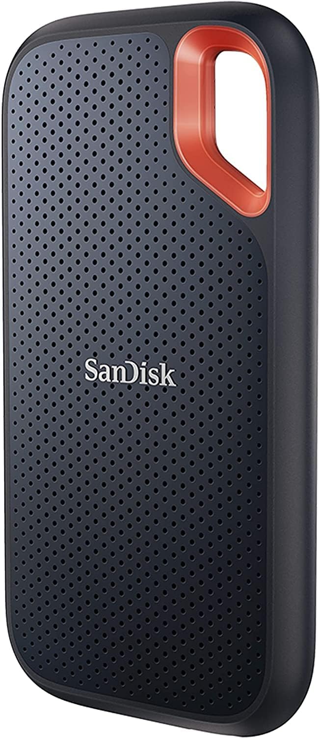 SanDisk Extreme Portable SSD SDSSDE61 1T00 G25 - 1TB, USB 3.2 Gen 2, Up to 1050MB/s, Blue