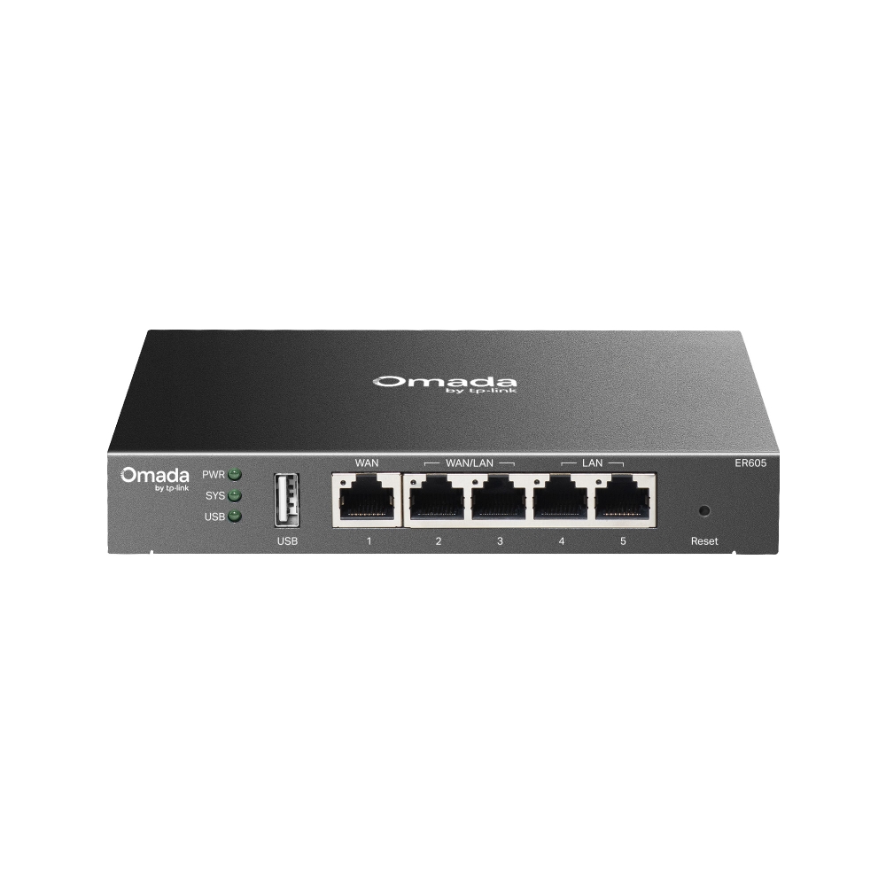 Omada ER605 Gigabit VPN Gateway with 256MB DDR RAM and 128MB Flash Storage