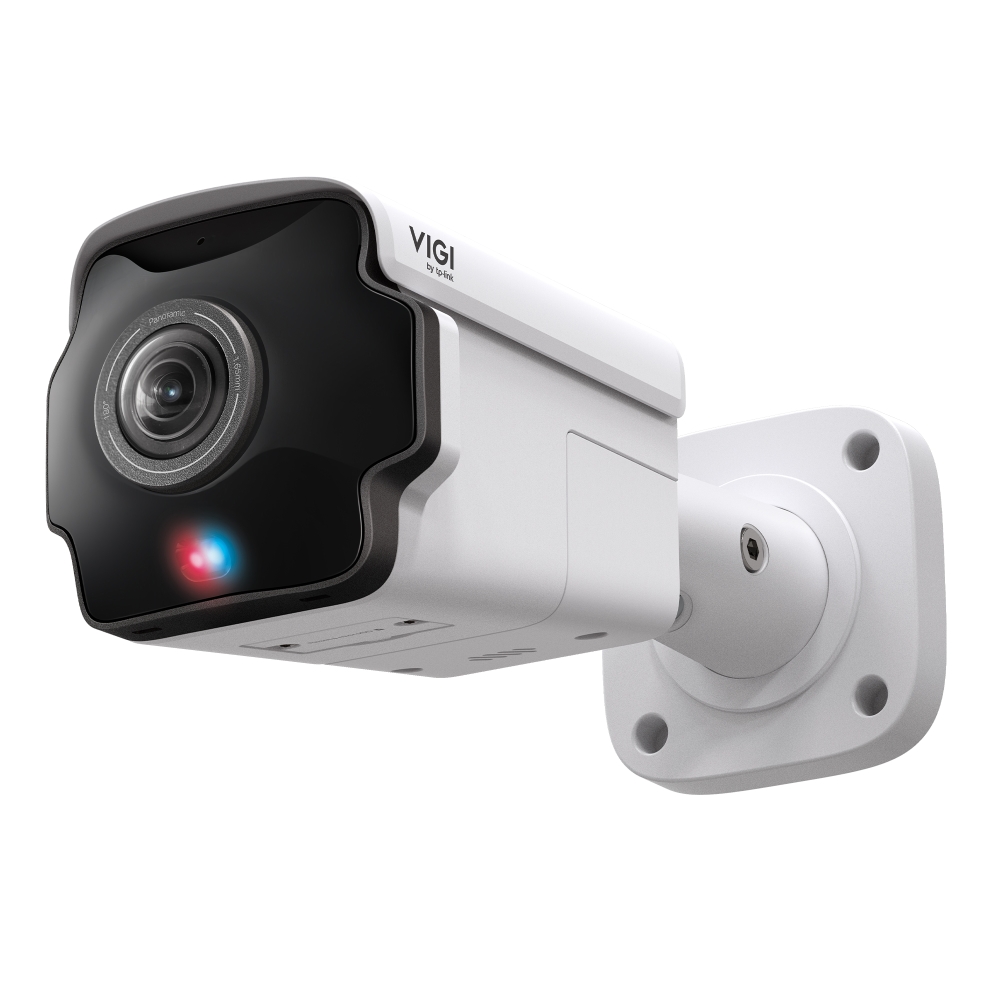 InSight S385PI VIGI 8MP Outdoor IR Panoramic Bullet Network Camera with 8MP Sensor, 1.65mm Lens