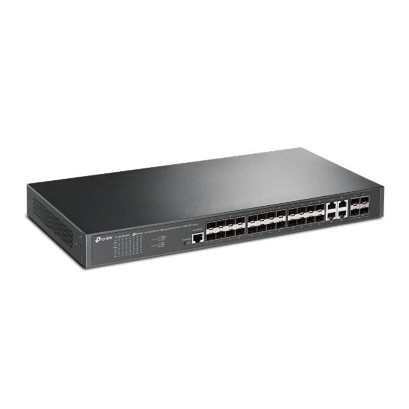 TP-Link JetStream TL-SG3428XF 24-Port SFP L2+ Managed Switch with 4 x 10GE SFP+ Slots - Image 4