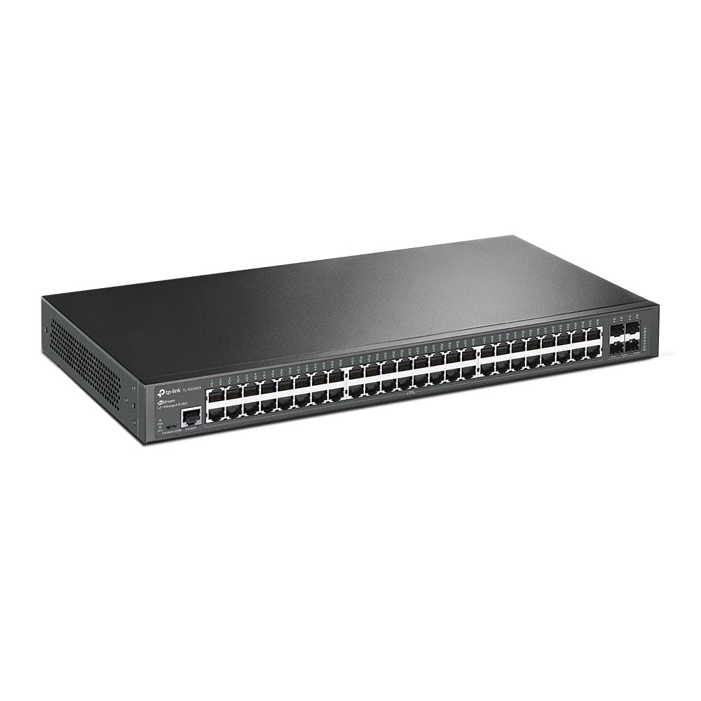 TP-Link TL-SG3452X JetStream 48-Port Gigabit L2+ Managed Switch with 4 10GE SFP+ Slots - Image 7