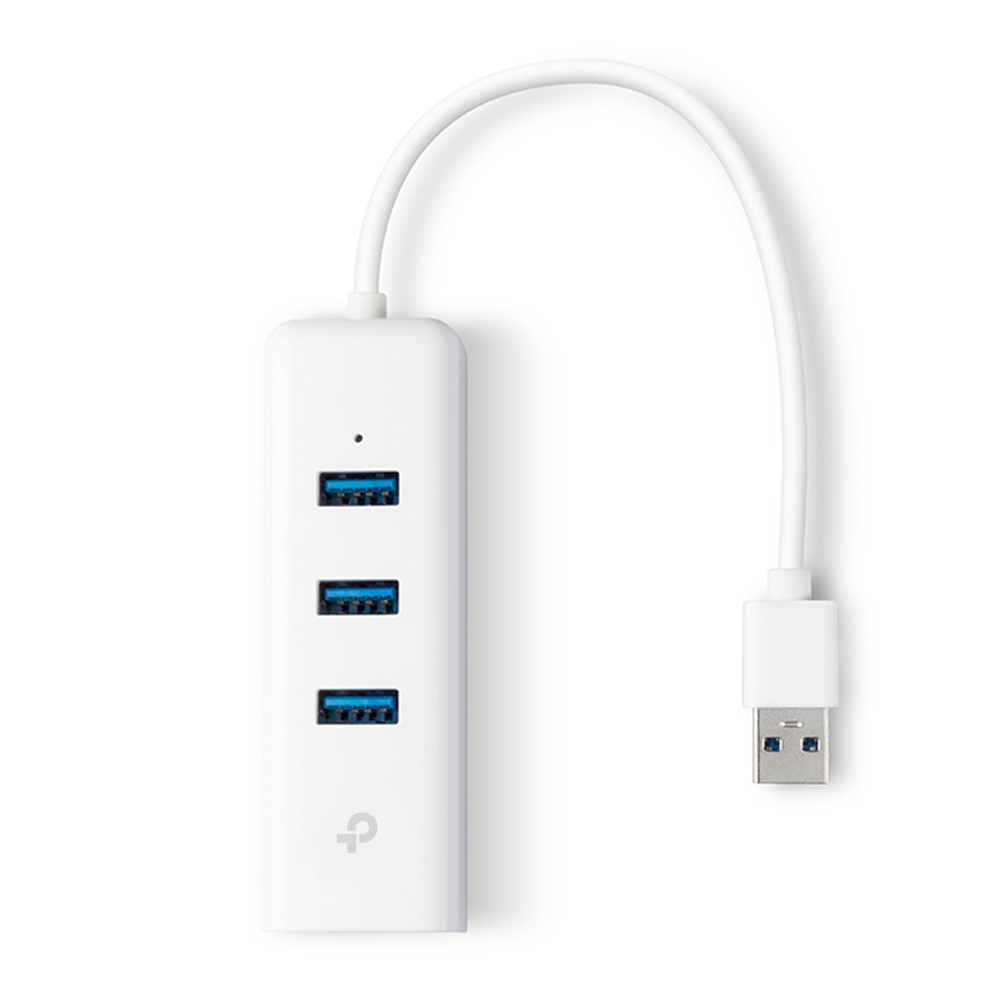 TP-Link UE330 USB 3.0 3-Port Hub with RTL8153 Gigabit Ethernet Adapter