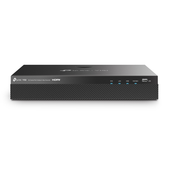 VIGI NVR2016H-16P 16-Channel PoE+ Network Video Recorder with 16 IP Inputs, 2 SATA Storage - Image 3