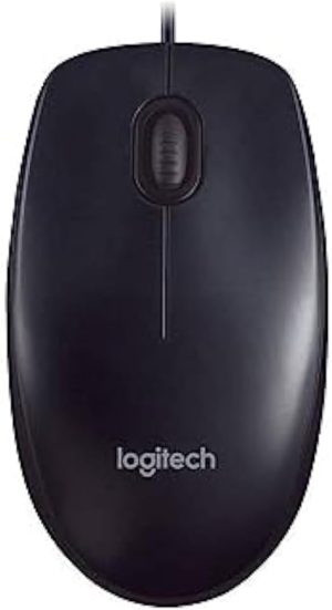 Logitech M90 USB Mouse - Dark Grey
