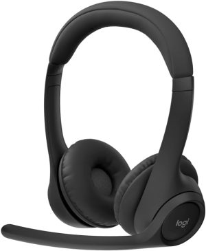 Logitech Zone 300 Wireless Bluetooth Headset with Noise-Cancelling Microphone