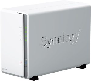 Synology DS223J 8TB 2-Bay Desktop NAS with 2 x 4TB HAT3300 Drives