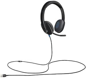 Logitech USB Headset H540 with Clear PC Calls and Music Playback