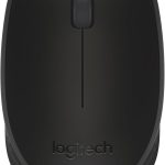Logitech M171 Wireless Mouse with 2.4 GHz USB Mini Receiver, Optical Tracking, 12-Month Battery Life - Black