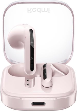 XIAOMI Redmi Buds 6 Active Wireless Earbuds with 14.2mm Driver, Dual Mic, Bluetooth 5.4, 30-Hour Battery