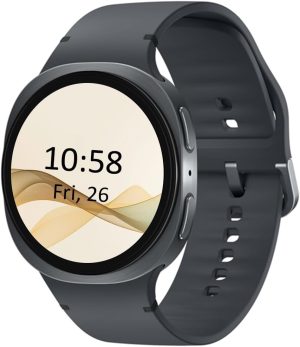 Samsung Galaxy Watch8 44mm Graphite Bluetooth Smartwatch with 3nm Processor, Health & Sleep Coaching
