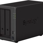 Synology DS723+ 2-Bay DiskStation NAS with AMD Ryzen R1600 Dual-Core, 2GB RAM, 2x RJ-45 1GbE LAN Ports - 16TB Bundle (2x 8TB WD Red Plus)