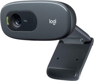 Logitech C270 Webcam - 3 MP, 1280 x 720 Pixels, USB 2.0, Black