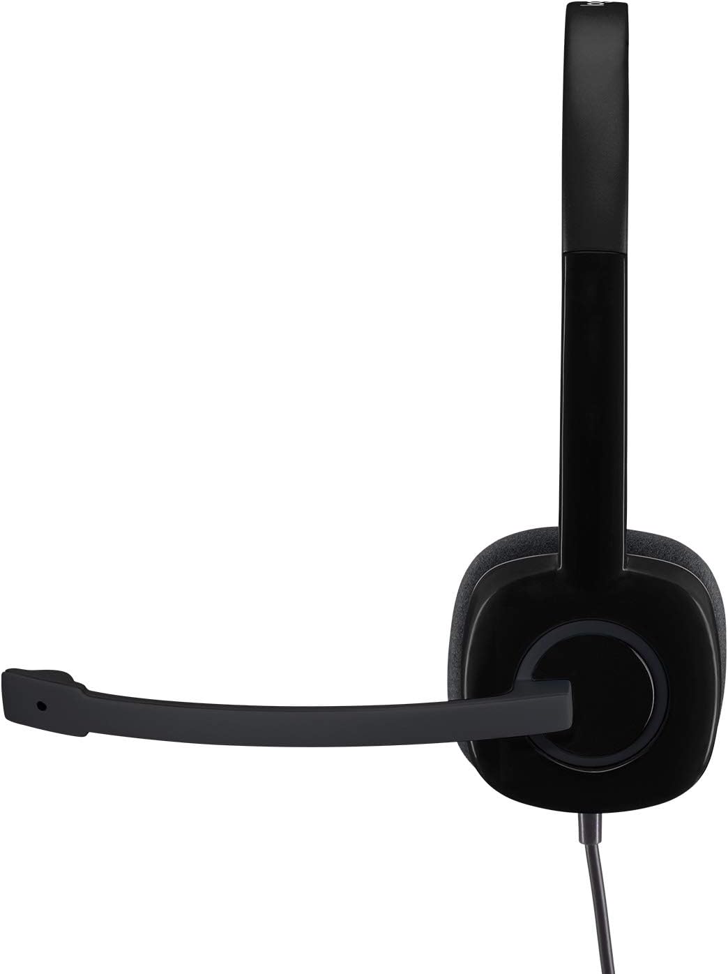 Logitech H151 Wired Headset 981-000589, Stereo with Rotating Noise Cancelling Microphone, 3.5 mm Jack - Image 2