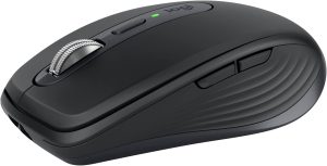 Logitech MX Anywhere 3S Wireless Mouse with 8K DPI, USB-C, Bluetooth, Programmable Buttons