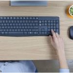 Logitech MK235 Wireless RF Keyboard and Mouse Combo - Black