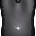 Logitech M220 Wireless Mouse - Silent Buttons, 2.4 GHz USB Mini Receiver, 1000 DPI Optical, 18-Month Battery Life, Ambidextrous Design