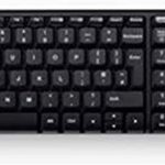 Logitech Wireless MK220 Keyboard and Mouse Combo (Black)