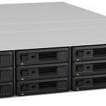 SYNOLOGY RS3621XS+ NAS Server - 2.1 GHz 8-Core CPU, 8GB DDR4 RAM, 12-Bay 2U, 4x 1GbE & 2x 10GbE Ports