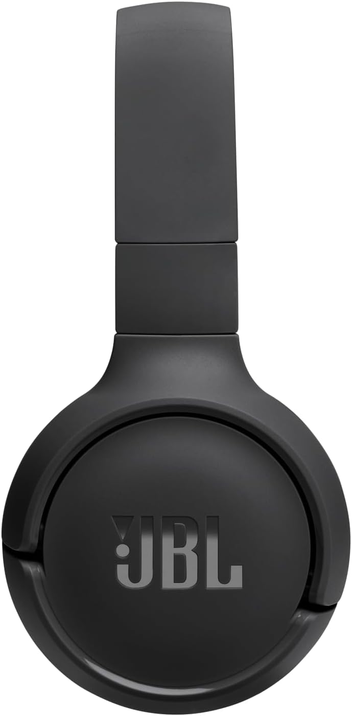 JBL Tune 520BT Wireless On-Ear Headphones with Pure Bass, 57H Battery Life, Speed Charge - Model JBLT520BTBLKEU - Image 3