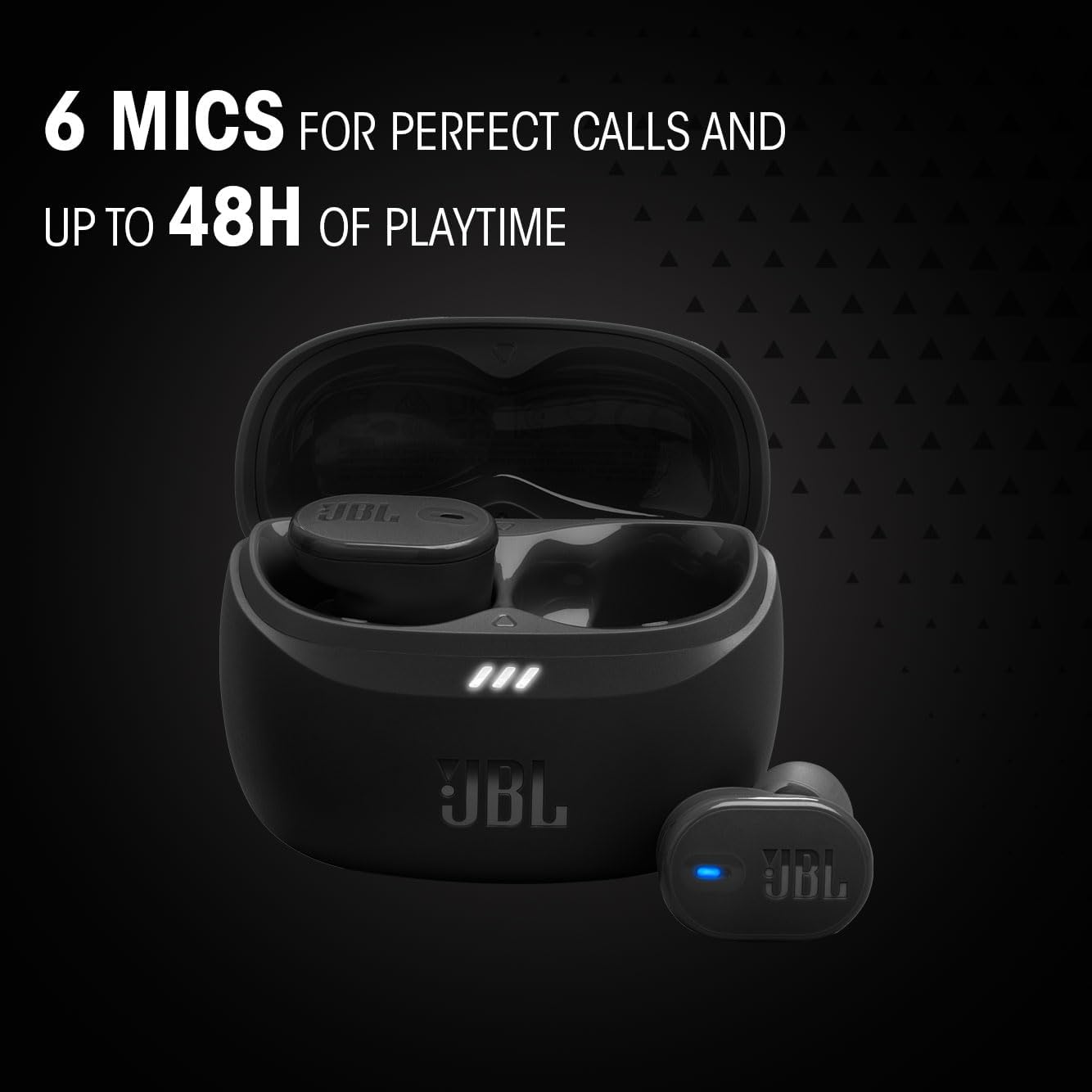JBL Tune Buds 2 True Wireless Earbuds JBLTBUDS2TQE with Bluetooth 5.3, 6-Mic Technology, 48H Battery - Image 4