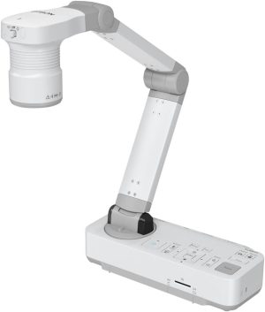 Epson ELPDC21 Document Camera with Full HD, 12x Optical Zoom, 10x Digital Zoom, USB Connectivity