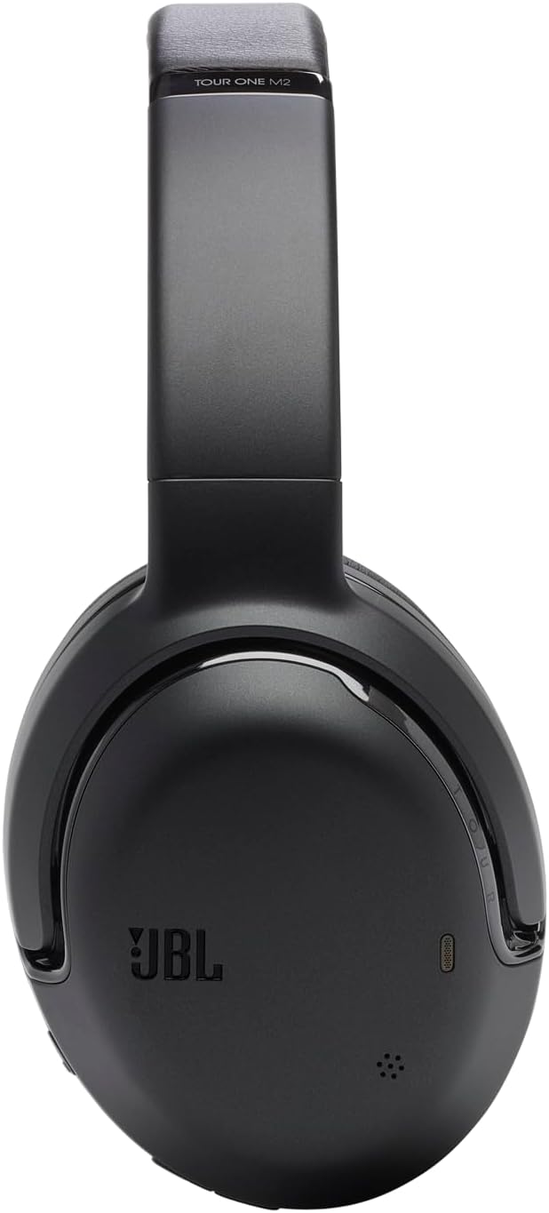JBL Tour One M2 Wireless Over-Ear Headphones with ANC, 4-Mic, Bluetooth 5.3, JBLTOURONEM2BLK - Image 3