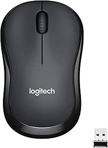 Logitech M220 Wireless Mouse 910-004878 with Silent Click, Compact Design