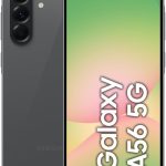 Samsung Galaxy A56 5G Smartphone - 12GB RAM, 256GB Storage, Awesome Graphite (Africa Version)