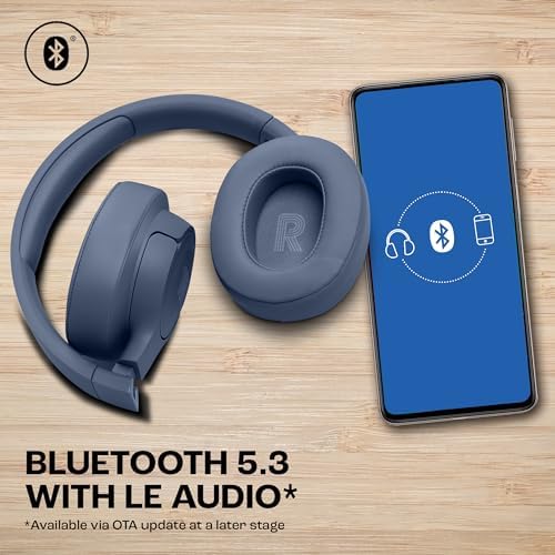 JBL Tune 770NC Wireless Over-Ear Headphones JBLT770NCBLU with Adaptive Noise Cancelling, Bluetooth 5.3, 70H Battery - Image 11