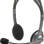 Logitech H110 Stereo Headset - Model with Clear Audio