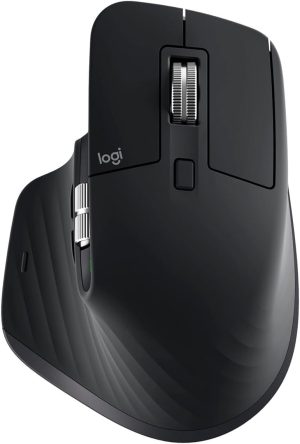 Logitech MX Master 3S Wireless Performance Mouse - Ultra Fast Scrolling, Black