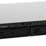 Synology 4-Bay Expansion Unit – Diskless, Black Metal, Rack and Wall Mount Compatible