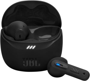 JBL TUNE FLEX 2 True Wireless Earbuds with Adaptive Noise Cancelling, Smart Ambient, Up to 48 Hours Playback, IP54, Model JBLTFLEX2BLK