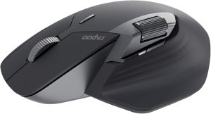 Rapoo MT760L Multi-mode Wireless Mouse Light Black - Model MT760L