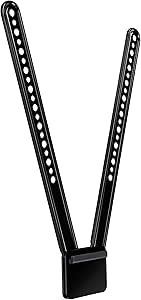 Logitech 939-001498 TV Mount for Meetup Video Conference Systems, Fits Up to 55" TVs, VESA Standard, Compatible with PC/Mac/Laptop/MacBook - Black