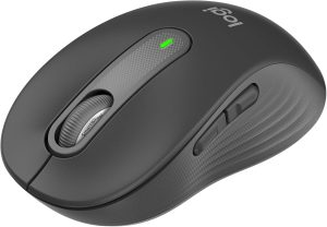 Logitech Signature M650 Wireless Mouse - Silent Clicks, Customisable Side Buttons, Bluetooth, 2-Year Battery