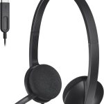 Logitech USB Headset H340 - Wired USB, Noise-Cancelling Mic