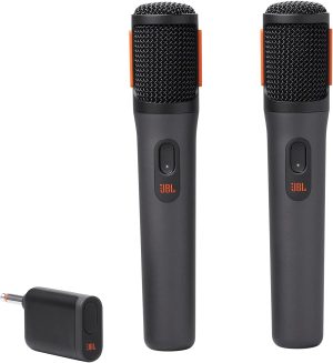 JBL PARTYBOX WIRELESS MIC JBLPBWIRELESSMIC - Rechargeable Battery, Digital Wireless Microphones, Black
