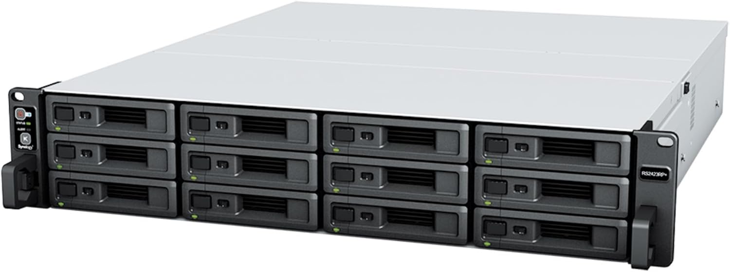 Synology RackStation 12-BAY AMD Quad-Core 8GB RAM NAS