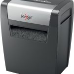 Rexel X406 Momentum Cross Cut Paper Shredder - 6 Sheets, 15L Bin, Black