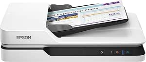 Epson WorkForce DS-1630 Flatbed Scanner with ADF and Power PDF Software Bundle