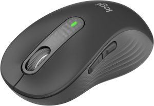 Logitech Signature M650 L Wireless Mouse - Bluetooth, Silent Clicks, Customisable Side Buttons, 2-Year Battery, Large Size