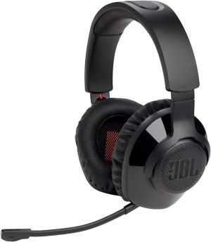 JBL Quantum 350 Wireless Gaming Headset with Detachable Boom Mic, 2.4GHz Wireless, 22H Battery