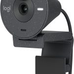 Logitech Brio 300 Full HD Webcam with Privacy Shutter, Noise Reduction Mic, USB-C