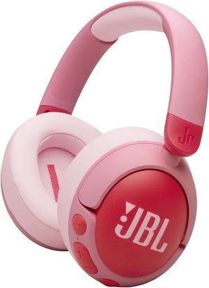 JBL Junior 470 NC Wireless Over-Ear Bluetooth Headphones with Active Noise Cancelling, Microphone, 50h Playback