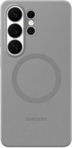 Samsung Galaxy S26 Ultra Silicone Magnet Case – Gray